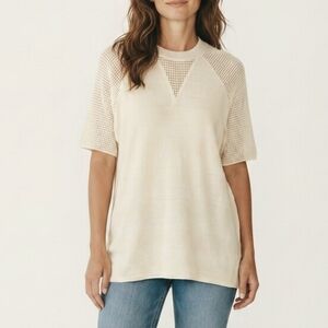 Nanushka Women 100% Linen Shirt, Size Large